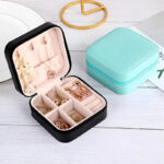 Mini Jewelry Organizer – Stylish and Portable Compact Storage Box for Rings, Earrings, and Necklaces - Image 14