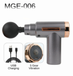 MGE-006-1 Mini Fascia MASSAGE GUN | Handheld Muscle Deep Tissue Percussion Muscle Massager Gun (Random color) - Image 2