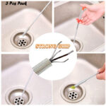 Pack of 3 Pcs Flexible Hand-Pinch Sewer Picker With Pressable Garbage Clip For Efficient Dredging - Image 5