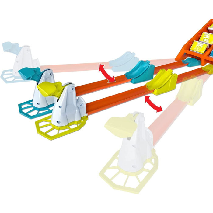 Hot Wheels Action Play Set for 1 or 2 Players Multiple Ways to Score for Kids - Image 1