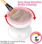 Makeup Brush Cleaner Machine, Electric Makeup Brush Cleaner(random color) - Image 4