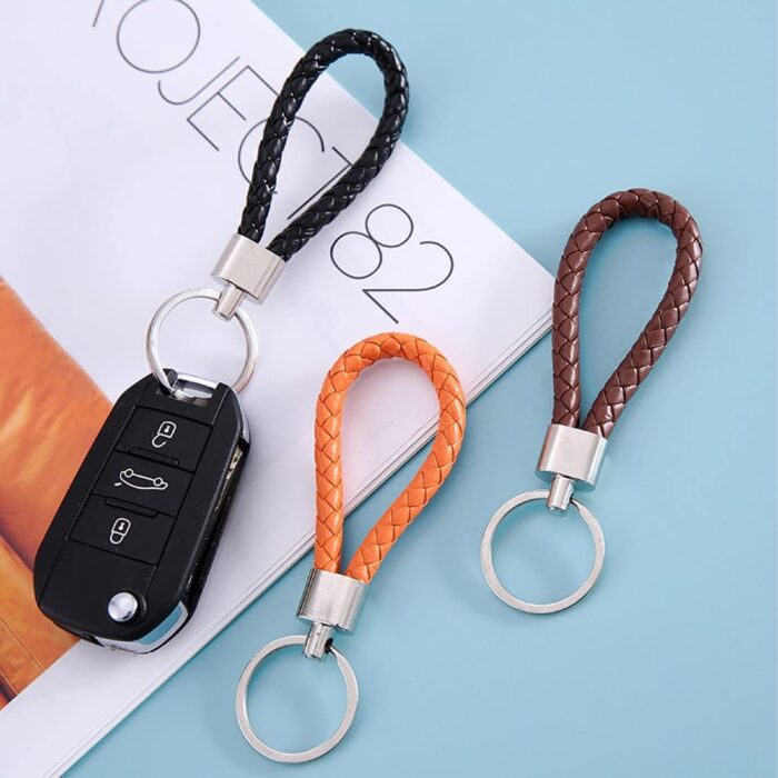 Multi Color Braided Design Keychain | Best Quality Keychain ( Random Color ) - Image 2