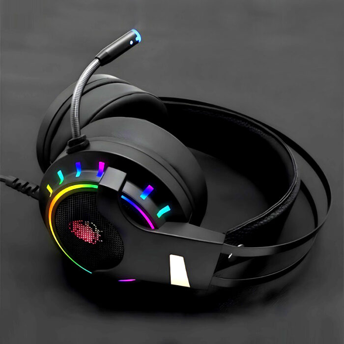 K3 Super Bass Comfortable Wear E-Sports RGB Gaming Wired Headset - Image 3