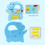 Cute Happy Dinosaur Piano With Light And Sound Creative Toy For Kids - Image 2