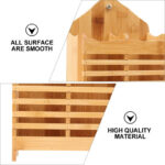 Kitchen Wooden Mini Spoon Holder And Bamboo Chopstick Basket - Image 5