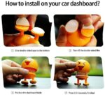 6 Pcs Cute Emoji Bobble Head Dolls Dancing Toys for home and car decoration - Image 7