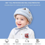 Adjustable Baby Soft Anti-Fall Helmet Toddler Head Protection Cap - Image 4