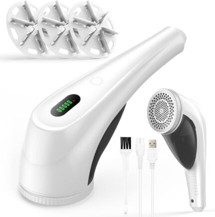 M23 Portable Lint Remover USB Rechargeable Lint Remover for Various Fabrics With Screen Power Display