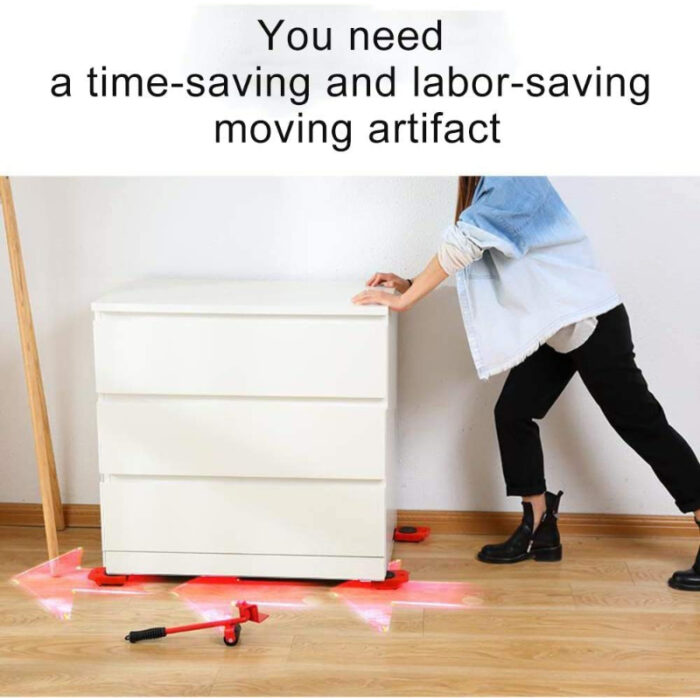 Professional Furniture Transport Lifter Tool Set Heavy Duty Stuffs Moving Hand Tool - Image 8