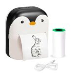 The Adorable Penguin Design Rechargeable Portable Mini Printer (random color) - Image 13