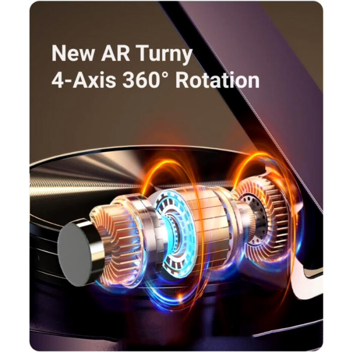 2 Pcs 360° Rotatable Metal Phone & Tablet Stands, Adjustable Foldable and Durable Desktop Holders - Image 10