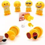 6 Pcs Cute Emoji Bobble Head Dolls Dancing Toys for home and car decoration - Image 3