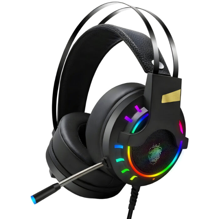 K3 Super Bass Comfortable Wear E-Sports RGB Gaming Wired Headset - Image 6