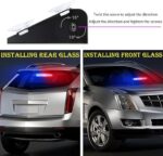 Car LED Red Blue Windshield Dash Emergency Police Strobe Lights - Image 8