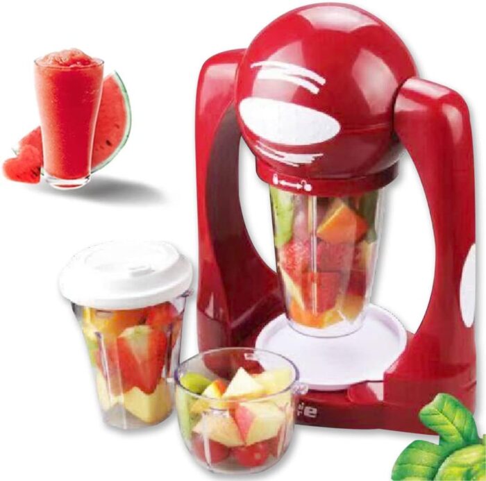 Smoothie Maker  Mixer Blender Bottle Cup Blender  Healthy Drink Fruit Ice Crusher Slush Maker(random color) - Image 10