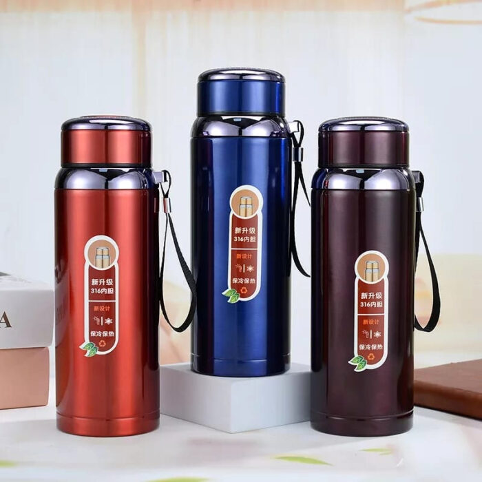 800ml High Quality Stainless Steel Thermos Vacuum Bottle - Image 1