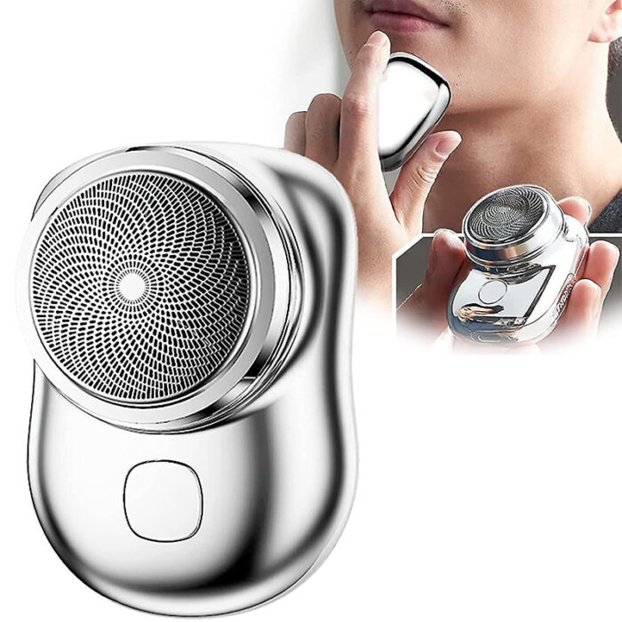 Quick Mini 6 Blades Portable USB Rechargeable Cordless Electric Shaver - Image 3