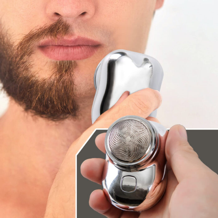 Quick Mini 6 Blades Portable USB Rechargeable Cordless Electric Shaver - Image 2