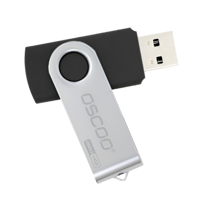 OSCOO 008U Classic Swivel USB 3.0 Flash Drive – 100% Original, 32GB/64GB/128GB High-Speed Pen Drive - Image 4