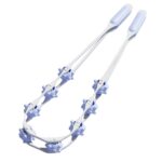 Multifunctional Bump Ball Full body massager | Muscle Relaxation Body Massage 8 Balls Ergonomic Handle Roller (Random color) - Image 2