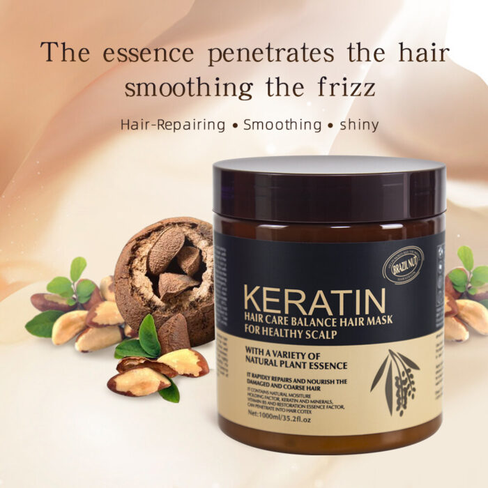 Pack Of 2 | Keratin Hair Mask Treatment Your Secret To Shiny, Healthy Hair - 500ml - Image 3