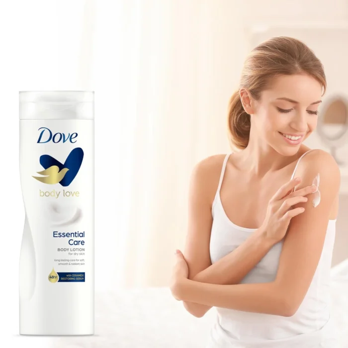 Dove Body Love Essential Care Nourishing Body Lotion for Dry Skin - Image 9