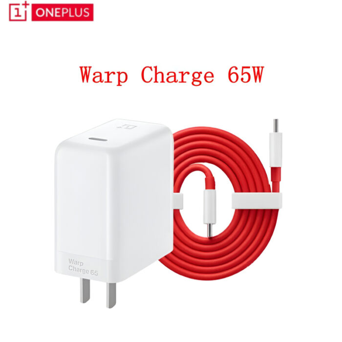 OnePlus 65W Warp Charge Power Adapter with Type-C to Type-C Fast Charging Cable - Image 4