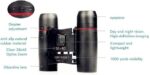 30x60 Compact Folding Binoculars, Folding Telescope With Clean Cloth and Carry Case for Kids, Adults, Outdoor, Travel, Birding, Birdwatching, Hiking, Sightseeing - Image 9