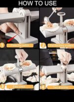 Double head design automatic dumpling machine mold,  dumplings quickly and easily (random color) - Image 6