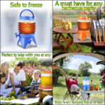 3.5-Liter Mini Portable Manual Foldable Multi-Purpose Beverage Dispenser - Image 9