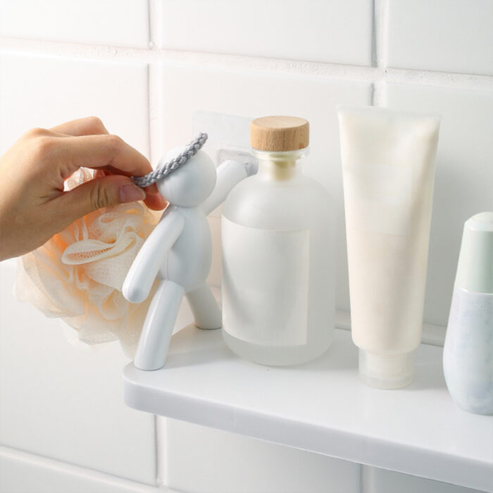 Multi-Purpose Self Adhesive High Quality Wall Hanging Storage Shelf - Image 13