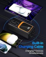 Aspor A350 50,000mAh - Fast Charging with Built-in Flashlight Power Bank for mobile and laptops  (Random color) - Image 4