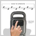 Blue idea Deep Tissue Massage Gun with 4 Heads - Muscle Massager for Back, Neck, and Body Pain Relief Rechargeable - BLD-330 - Image 8