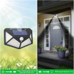 SOLAR INTERACTION WALL LAMP BK-114 | Outdoor Motion Sensor Solar Light - Image 3