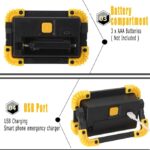Portable COB LED Floodlight USB Charging Rechargeable Spot Work Outdoor Camping Lamp - Image 6