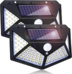SOLAR INTERACTION WALL LAMP BK-114 | Outdoor Motion Sensor Solar Light - Image 2