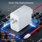 OnePlus 80W Power Adapter Suit with Warp Charge and SuperVOOC-Supported Type-C Cable - Image 5