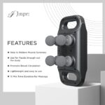 Blue idea Deep Tissue Massage Gun with 4 Heads - Muscle Massager for Back, Neck, and Body Pain Relief Rechargeable - BLD-330 - Image 6