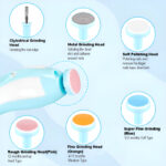 6-in-1 Safe and Efficient Multi-Functional Ergonomic Mini Electric Baby Nail Trimmer - Image 5