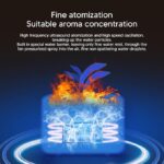 Flame Design Humidifier Essential Oil Diffuser for Bedroom Living Room Office - Image 8