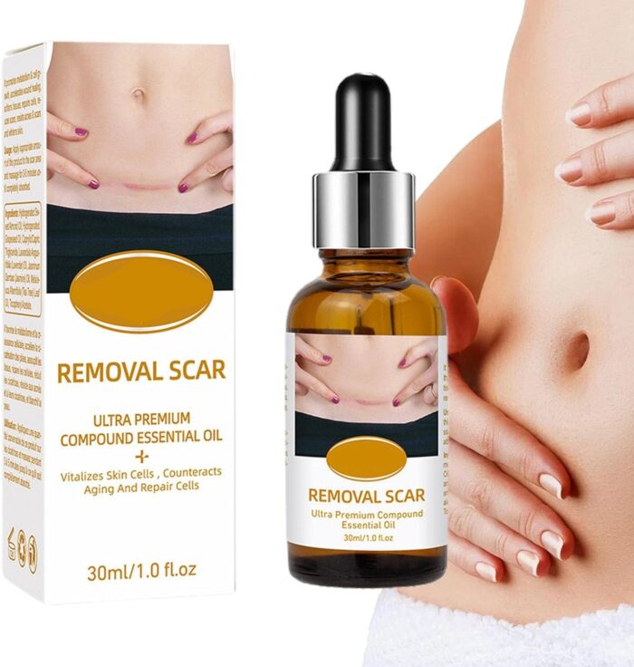 71ZWvFP2e9L._AC_SL1500_.jpg Acne Scar Removal Rejuvenation Serum | Scar, C section & Stretch Mark Removal Oil for women - Image 1
