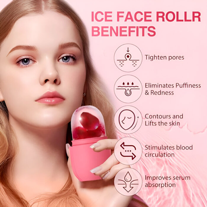 Easy Use Multi-Purpose Mini Silicone Facial Ice Roller for Ultimate Skincare - Image 13