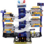 City Shuttle Fire Parking Playset Stand For kids - Image 5