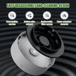 Ashtray With Air Purifier, Ashtray Smokeless | Multipurpose Ashtray With Air Purifier Function (random Colors) - Image 6