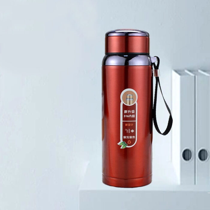 800ml High Quality Stainless Steel Thermos Vacuum Bottle - Image 8