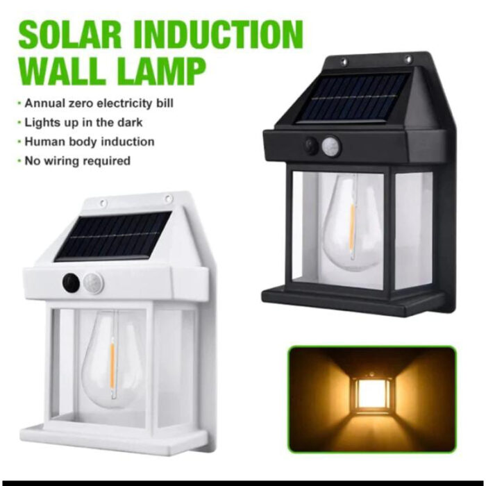 7820adc6c0da718752635d420067573d.jpg BK-888 Mini Waterproof Solar Interaction Wall Lamp With Motion Sensor Security Light, Featuring 3 Lighting Levels - Image 1