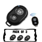 Pack Of 3 Easy Pair Mini Selfie Bluetooth Remote Shutter For All Smart Phones - Image 5