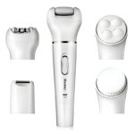 Kemei KM-2199 Multi-Functional Rechargeable Epilator: 5-In-1 Beauty Tools Kit For Women - Image 7