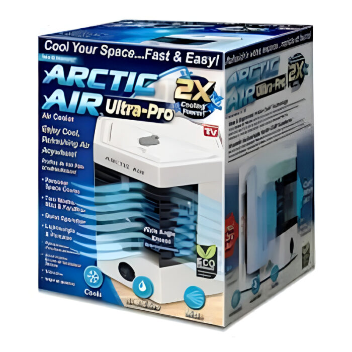 Ultra-Pro Arctic Cool Mini Portable Lightweight USB Air Cooler With 2x Cooling Power - Image 8
