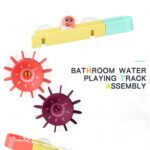 Bath Time Ball Track Water Play 24 pieces | Kids Bath Toys Wall Suction Cup Marble Race Run Track Bathroom Bathtub Baby Play Water Games Toy Kit for Boys Girls - Image 7